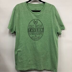 SONOMA t-Shirt OLE IRISH TAVERN WHISKEY & ALES size large